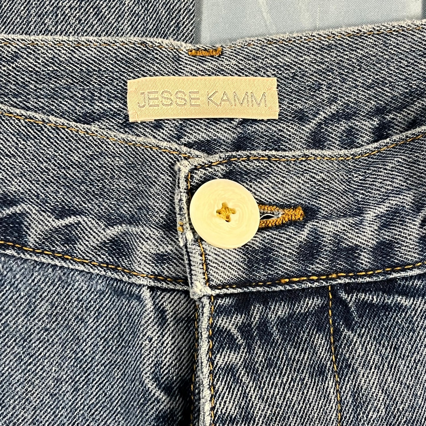 preloved Jesse Kamm "Sailor" wide leg jeans - L/XL